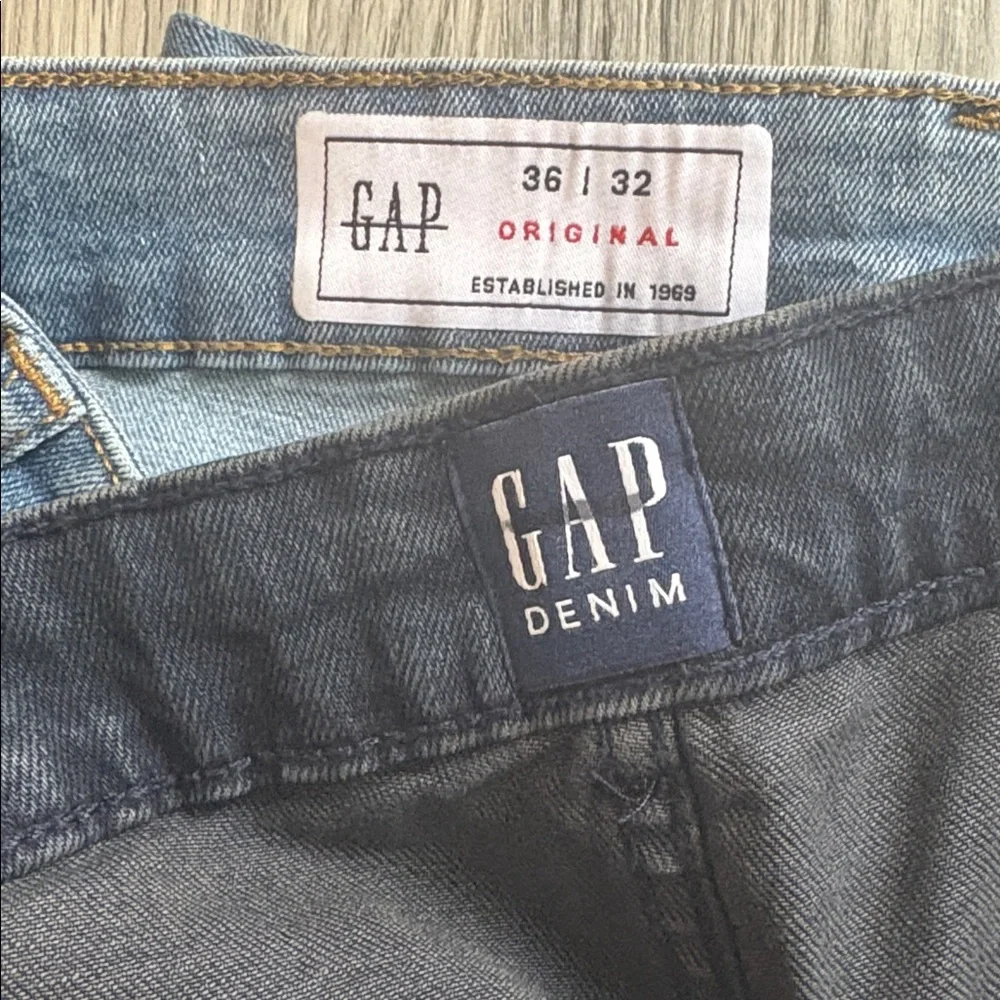 2 NEW pairs Gap jeans NWOT Size 36